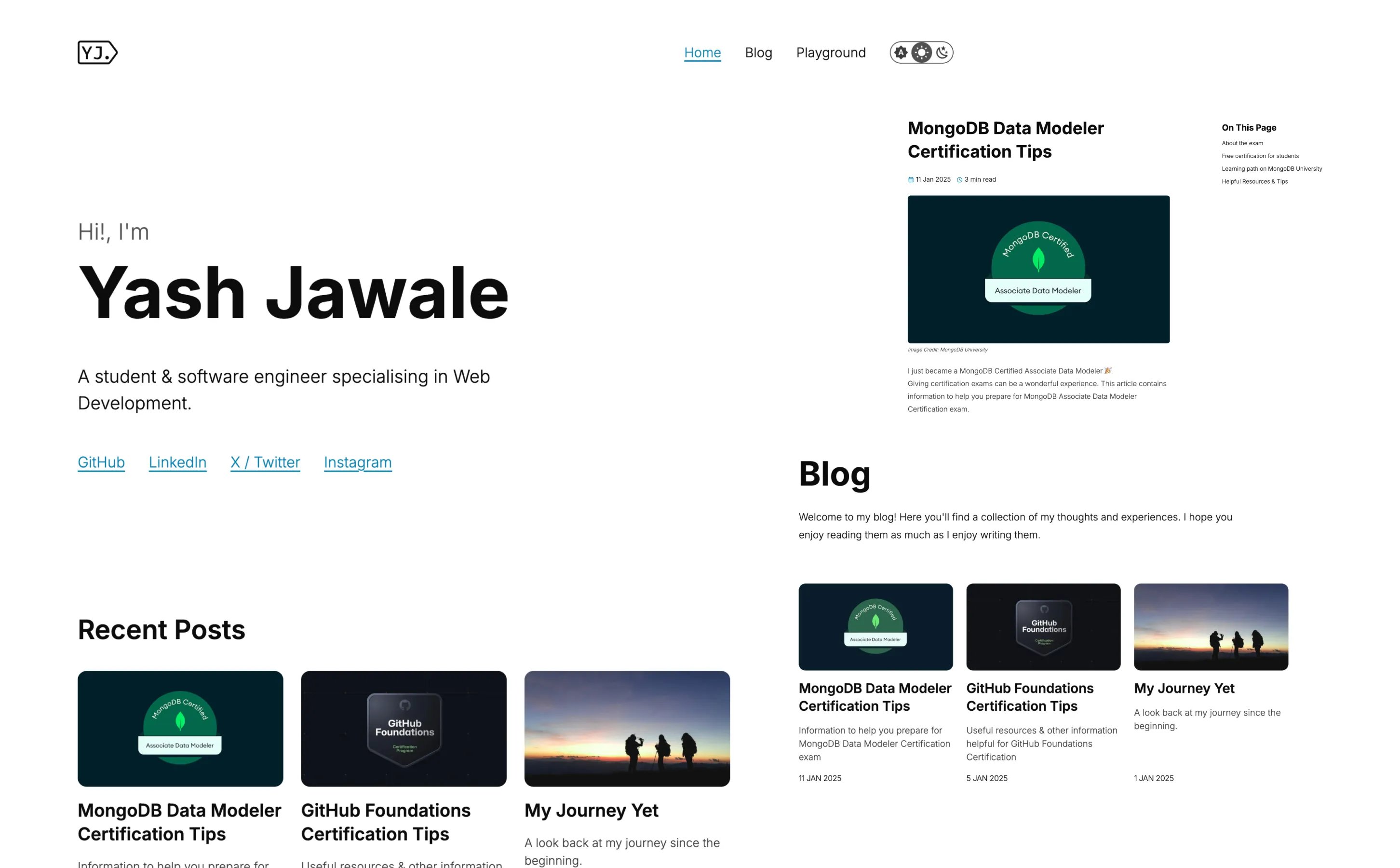 New minimal design iteration