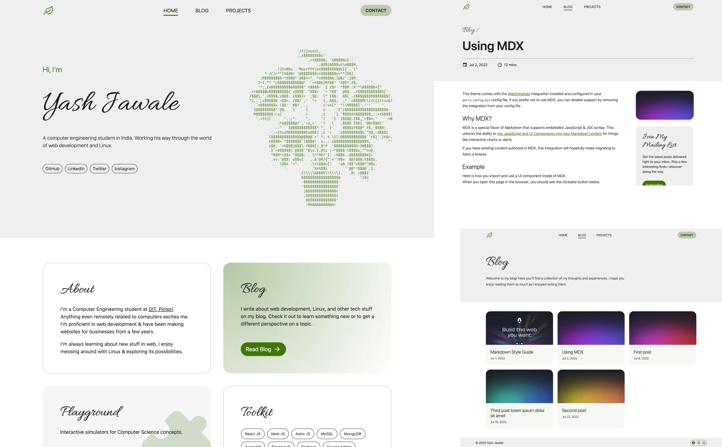 Plants design iteration